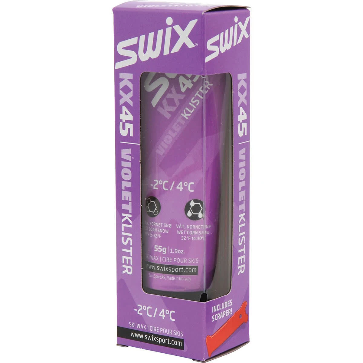 SWIX KLISTER KX45 VIOLET 55G 23 3 SWIX KLISTER KX45 VIOLET 55G 23