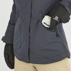 SALOMON SNOW REBEL JKT W EBONY 22 15 SALOMON SNOW REBEL JKT W EBONY 22 -Ski Promotion Magasin 9 102559 snow rebel jkt w ebony lc1558600 05