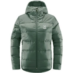 Ski Promotion Magasin 9 Haglöfs HAGLOFS BIELD DOWN HOOD WOMEN FJELL GREEN 22