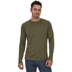 PATAGONIA M'S CAPILENE MIDWEIGHT CREW BASIN GREEN 23 -Ski Promotion Magasin 9 110792 m s capilene midweight crew basin green 44427 bsng 02