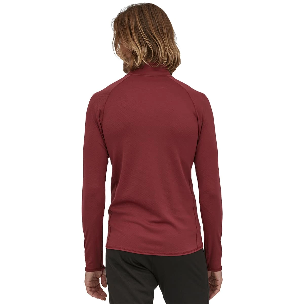 PATAGONIA M'S CAPILENE MIDWEIGHT ZIP NECK SEQUOIA RED 23 5 PATAGONIA M'S CAPILENE MIDWEIGHT ZIP NECK SEQUOIA RED 23 – Image 3