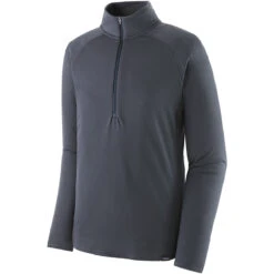 PATAGONIA M'S CAPILENE MIDWEIGHT ZIP NECK SMOLDER BLUE 23