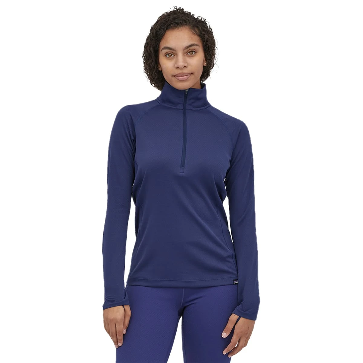 PATAGONIA W'S CAPILENE MIDWEIGHT ZIP NECK SOUND BLUE 23 4 PATAGONIA W'S CAPILENE MIDWEIGHT ZIP NECK SOUND BLUE 23 – Image 2