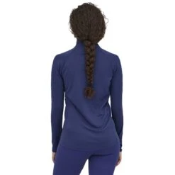 PATAGONIA W'S CAPILENE MIDWEIGHT ZIP NECK SOUND BLUE 23 7 PATAGONIA W'S CAPILENE MIDWEIGHT ZIP NECK SOUND BLUE 23 -Ski Promotion Magasin 9 110816 w s capilene midweight zip neck sound blue 44457 sndb 03