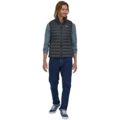 PATAGONIA M'S DOWN SWEATER VEST BLACK 23 15 PATAGONIA M'S DOWN SWEATER VEST BLACK 23 -Ski Promotion Magasin 9 110898 m s down sweater vest black 84623 blk 07