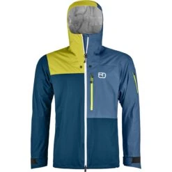 ORTOVOX 3L ORTLER JACKET M PETROL BLUE 23