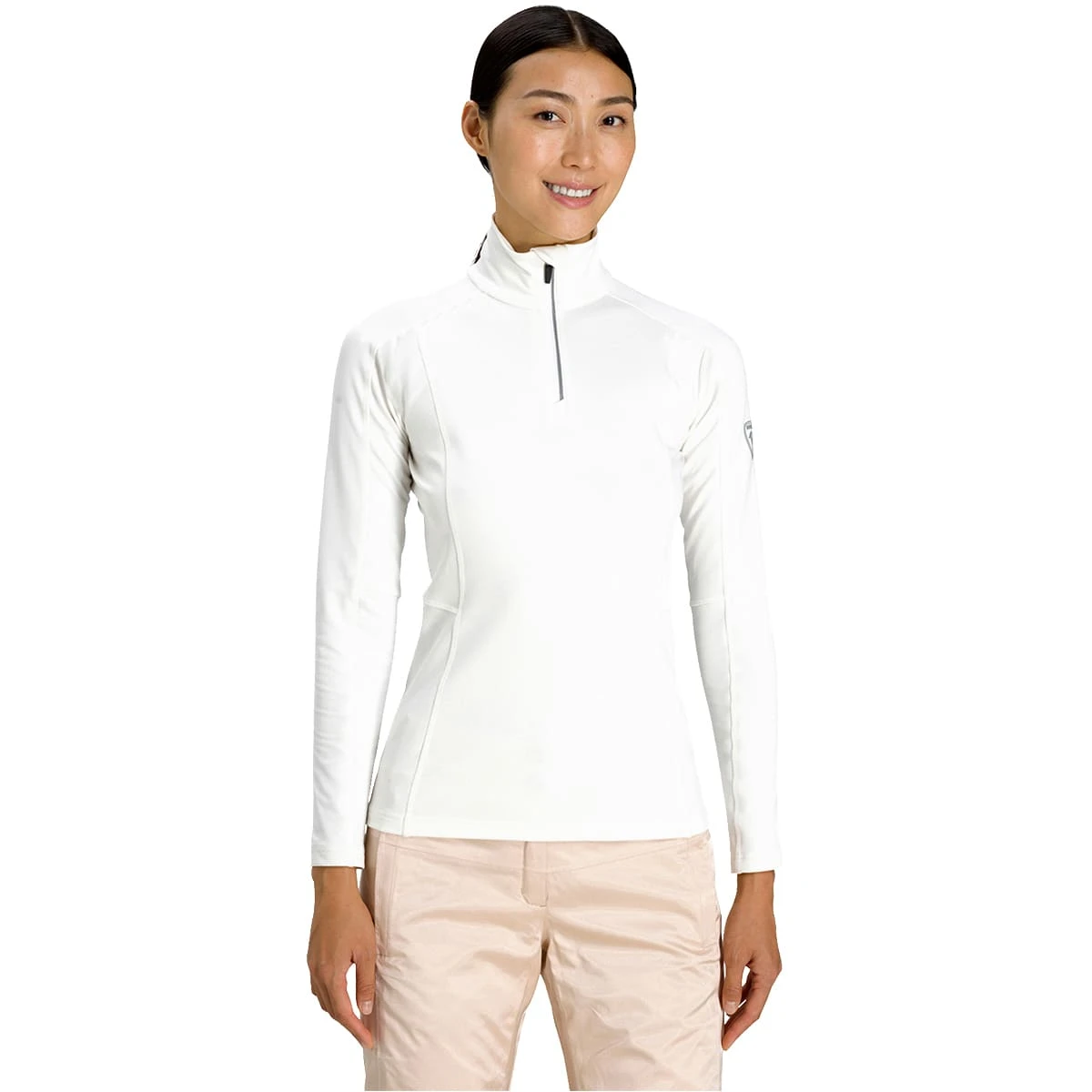 ROSSIGNOL W CLASSIQUE 1/2 ZIP WHITE 23 3 ROSSIGNOL W CLASSIQUE 1/2 ZIP WHITE 23