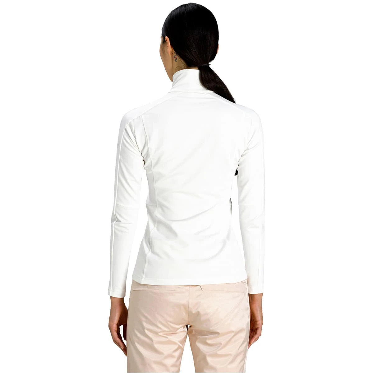 ROSSIGNOL W CLASSIQUE 1/2 ZIP WHITE 23 4 ROSSIGNOL W CLASSIQUE 1/2 ZIP WHITE 23 – Image 2