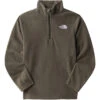 THE NORTH FACE TEEN GLACIER 1/4 ZIP NEW TAUPE GREEN 23 -Ski Promotion Magasin 9 125874 nf0a7x3q21l 01