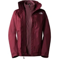 THE NORTH FACE W EVOLVE II TRICLIMATE JKT CORDOVAN/WILD GINGER 23 -Ski Promotion Magasin 9 125936 w evolve ii triclimate jkt cordovan wild ginger nf00cg567s7 04