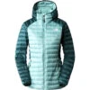 THE NORTH FACE W BETTAFORCA LT DOWN HOODIE WASABI/PONDEROSA GREEN 23 -Ski Promotion Magasin 9 129189 nf0a7z83862 01