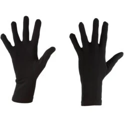 ICEBREAKER OASIS GLOVE LINERS BLACK 23