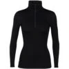 ICEBREAKER 260 TECH LS HALF ZIP W BLACK 23 -Ski Promotion Magasin 9 43511 260 tech ls half zip w black 104390 001 01