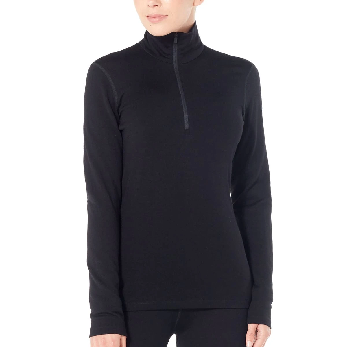 ICEBREAKER 260 TECH LS HALF ZIP W BLACK 23 4 ICEBREAKER 260 TECH LS HALF ZIP W BLACK 23 â Image 2