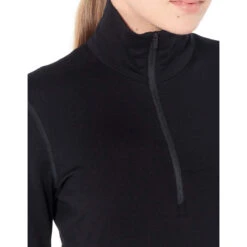 ICEBREAKER 260 TECH LS HALF ZIP W BLACK 23 11 ICEBREAKER 260 TECH LS HALF ZIP W BLACK 23 -Ski Promotion Magasin 9 43511 260 tech ls half zip w black 104390 001 05