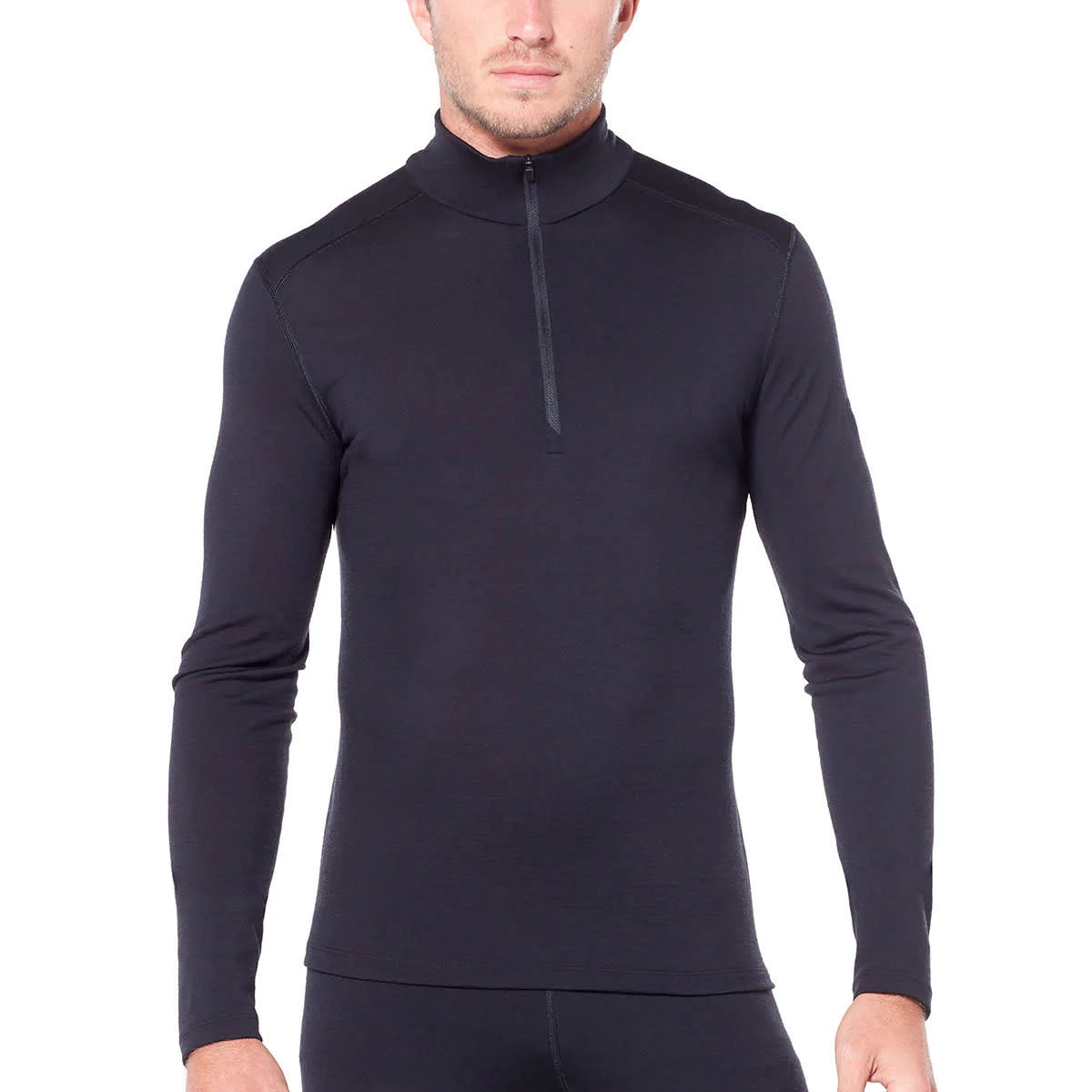 ICEBREAKER MERINO 200 OASIS LS HALF ZIP BLACK 23 4 ICEBREAKER MERINO 200 OASIS LS HALF ZIP BLACK 23 – Image 2
