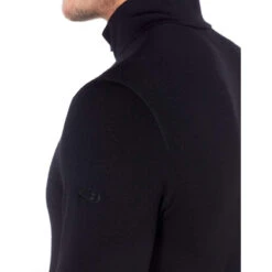 ICEBREAKER 260 TECH LS HALF ZIP BLACK 23 -Ski Promotion Magasin 9 43702 260 tech ls half zip black 104372 001 05