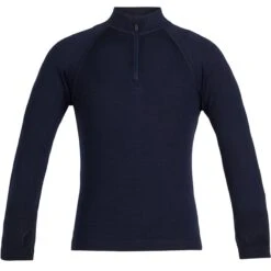 ICEBREAKER 260 TECH LS HALF ZIP MIDNIGHT NAVY 23