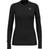 ODLO T-SHIRT ML NATURAL 100% MERINO W BLACK 23 -Ski Promotion Magasin 9 49167 t shirt ml natural 100 merino w black black 110811 15001 01