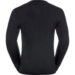 ODLO T-SHIRT ML NATURAL 100% MERINO BLACK 23 -Ski Promotion Magasin 9 49169 ts ml natural merino black black 110812 15001 02