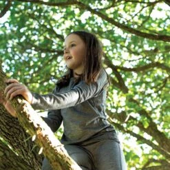 ICEBREAKER KIDS 200 OASIS LS CREWE GRITSTONE HEATHER 23 -Ski Promotion Magasin 9 63031 kids 200 oasis ls crewe gritstone heather 104501 013 05