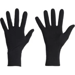 ICEBREAKER ADULT 260 TECH GLOVE LINER BLACK 23