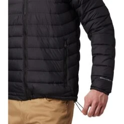 COLUMBIA POWDER LITE HOODED JKT BLACK 23 -Ski Promotion Magasin 9 63750 powder lite hooded jkt black 1693931 010 04