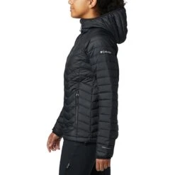 COLUMBIA POWDER LITE HOODED JKT W BLACK 23 -Ski Promotion Magasin 9 63966 powder lite hooded jkt w black 1699071 011 05