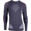 UYN EVOLUTYON UW SHIRT LG_SL CHARCOAL/WHITE/RED 22 -Ski Promotion Magasin 9 64907 evolutyon uw shirt lg sl charcoal white red u100006 g974 01