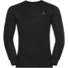 ODLO ACTIVE WARM ECO BL TOP CREW NECK L/S BLACK 23