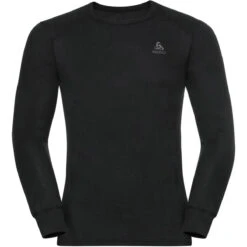 ODLO ACTIVE WARM ECO BL TOP CREW NECK L/S BLACK 23