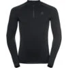 ODLO PERFORMANCE WARM ECO BL TOP TURTLE NECK L/S HALF ZIP BLK/NEW ODLO GRAPH GREY 23 -Ski Promotion Magasin 9 75049 performance warm eco bl top turtle neck l s half zip blk new odlo graph grey 196222 60212 01