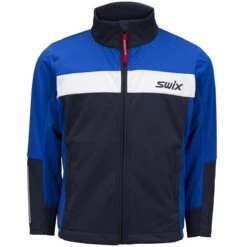 Ski Promotion Magasin 21 SWIX STEADY JACKET JUNIOR OLYMPIAN BLUE 21