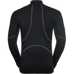 ODLO T-SHIRT ML 1/2 ZIP X-WARM BLACK 23 -Ski Promotion Magasin 9 75991 t shirt ml 1 2 zip x warm black 159212 15000 02