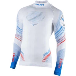 UYN NATYON 2.0 FRANCE UW SHIRT LG SL TURTLE NECK FRANCE 22 -Ski Promotion Magasin 9 76364 u100203 t023 03