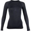 UYN LADY FUSYON UW SHIRT LG SL BLACK/ANTHRACITE/ANTHRACITE 22 -Ski Promotion Magasin 9 76380 u100025 b017 01