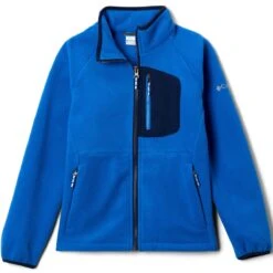 COLUMBIA FAST TREK III FULL ZIP BRIGHT INDIGO 23
