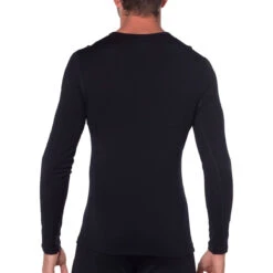 ICEBREAKER MENS 260 TECH LS CREWE BLACK 23 -Ski Promotion Magasin 9 79513 mens 260 tech ls crewe black ib104371001 03