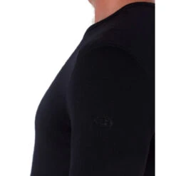 ICEBREAKER MENS 260 TECH LS CREWE BLACK 23 -Ski Promotion Magasin 9 79513 mens 260 tech ls crewe black ib104371001 04