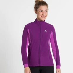 ODLO AEOLUS JKT W CHARISMA/PURPLE CACTUS FLOWER 21 -Ski Promotion Magasin 9 85552 blouson aeolus charisma purple cactus flower 612511 30692 03