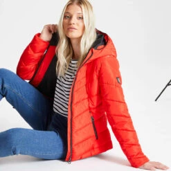 DARE 2B REPUTABLE JACKET W SEVILLE RED 21 -Ski Promotion Magasin 9 85785 dwn379 07x 06