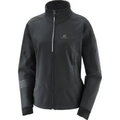 SALOMON LIGHTNING WARM SSHELL JKT W BLACK 21
