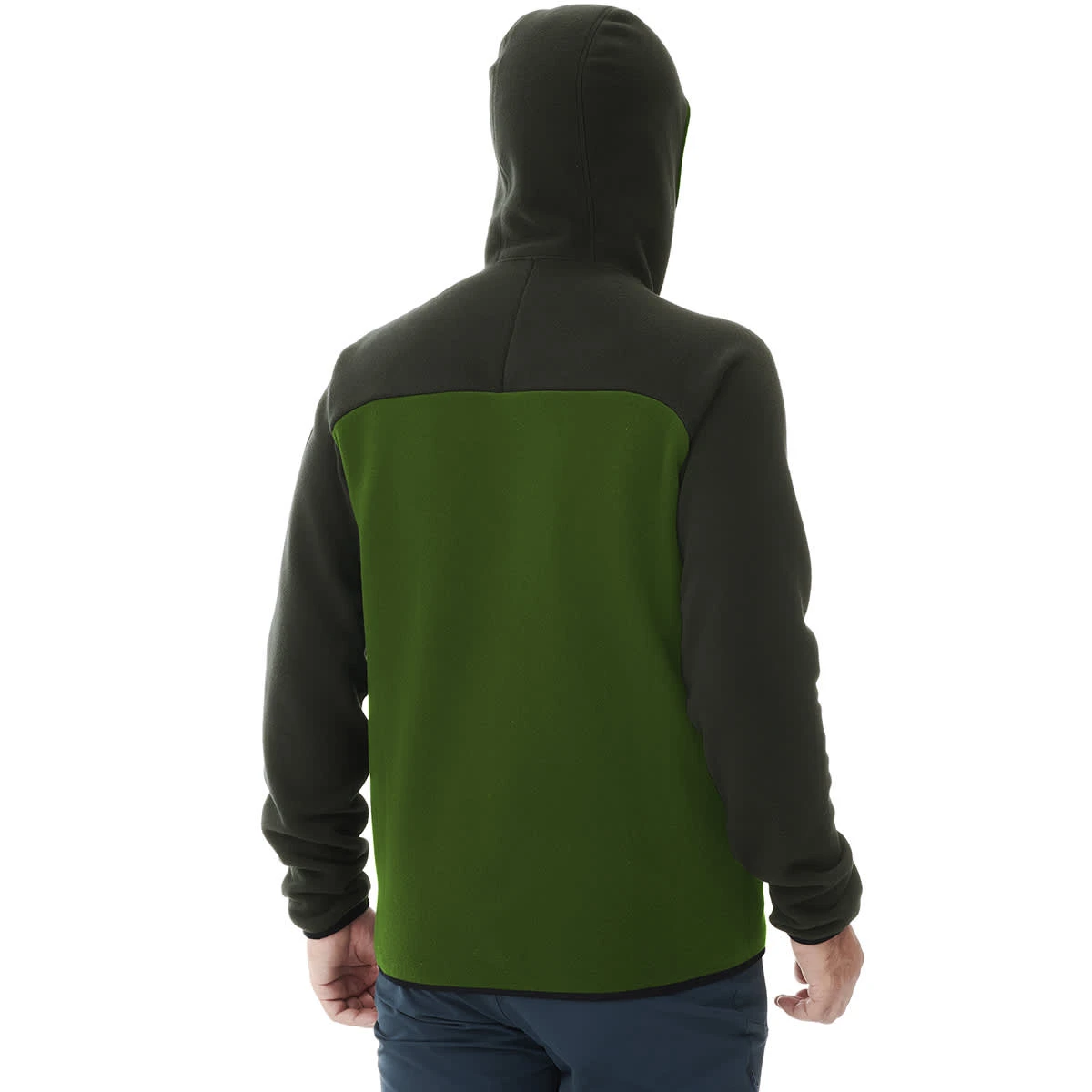 MILLET ABRASION FLEECE HOODIE M FERN/DARK GREY 22 4 MILLET ABRASION FLEECE HOODIE M FERN/DARK GREY 22 – Image 2