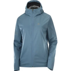 SALOMON GTX® WS SSHELL JKT W MALLARD BLUE 21