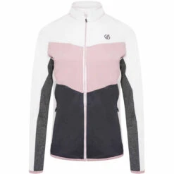 DARE 2B ELATION CORE STRETCH W WHTE/PWDERPK 22