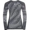 ODLO BLACKCOMB ECO BL TOP CREW NECK L/S W BLACK SPACE DYE 23