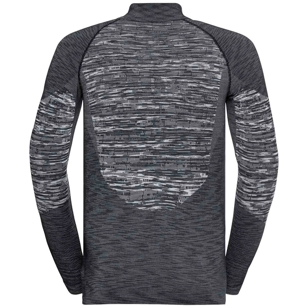 ODLO BLACKCOMB ECO BL TOP TURTLE NECK L/S HALF ZIP BLACK SPACE DYE 23 4 ODLO BLACKCOMB ECO BL TOP TURTLE NECK L/S HALF ZIP BLACK SPACE DYE 23 â Image 2