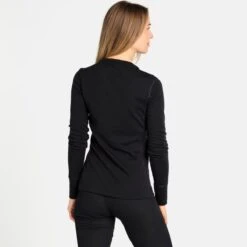 ODLO MERINO 260 BL TOP CREW NECK L/S W BLACK 23 9 ODLO MERINO 260 BL TOP CREW NECK L/S W BLACK 23 -Ski Promotion Magasin 9 95402 merino 260 w black 110971 15000 04
