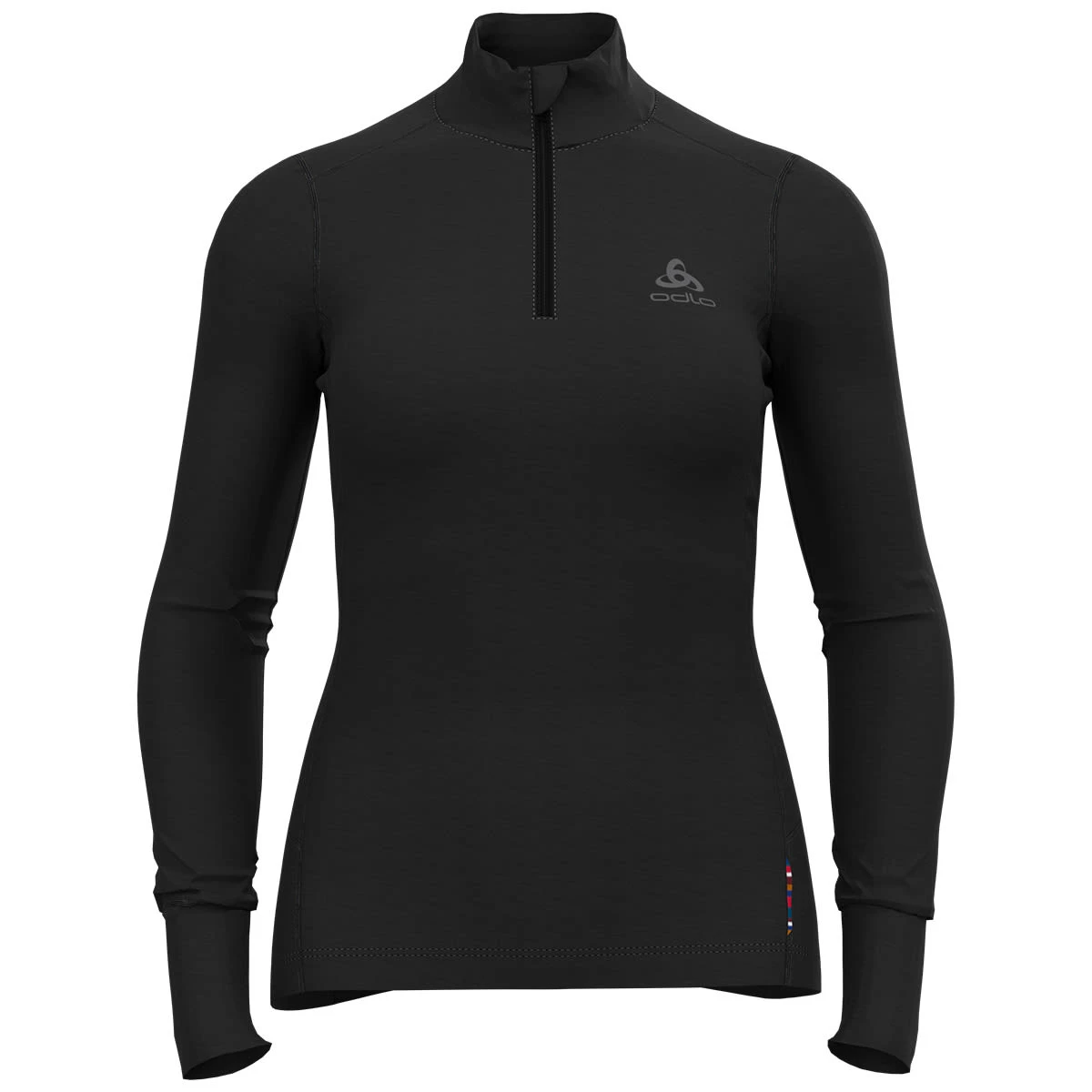 ODLO MERINO 260 BL TOP TURTLE NECK L/S HALF ZIP W BLACK 23 3 ODLO MERINO 260 BL TOP TURTLE NECK L/S HALF ZIP W BLACK 23