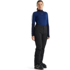 ICEBREAKER W 200 SONEBULA LS HIGH NECK MIDNIGNT NAVY/ ROY NAVY/SNOW/CB 23 -Ski Promotion Magasin 9 95568 w 200 sonebula ls high neck mid navy roy navy snow cb ib0a59ju090 08